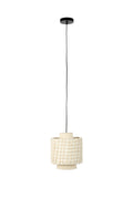 Arjun Large - Pendant light - Cotton - Beige
