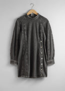 Dress Pa Etienna Denim Dress Speed - Gray - Women