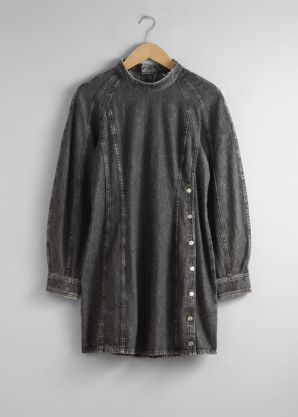 Robe Pa Etienna Denim Dress Speed - Grise