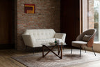 Kate Bouclé - 2-Seater Sofa - Fabric - Beige