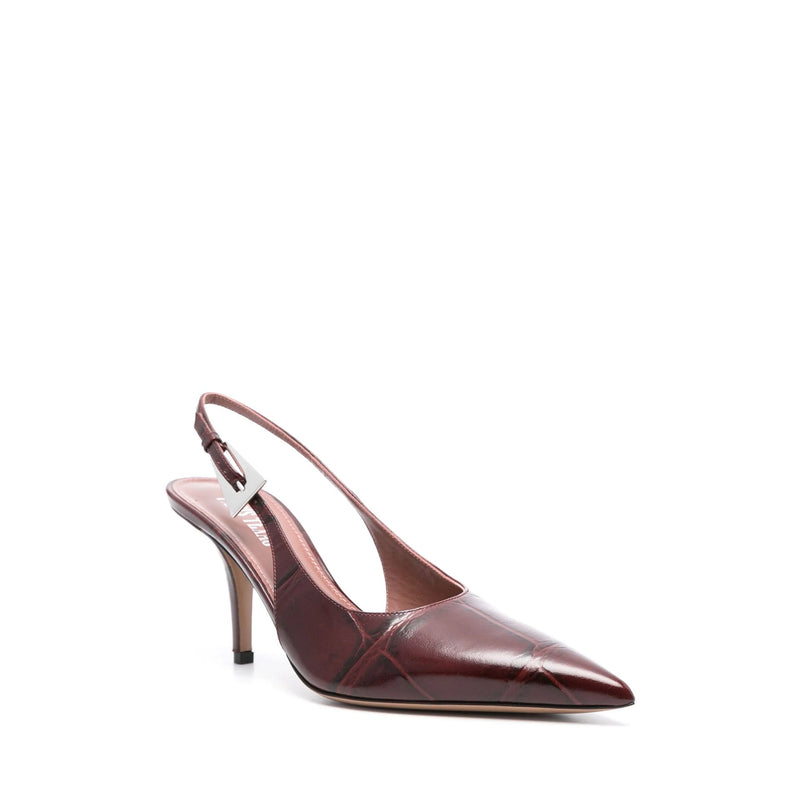 Escarpins - Paris Texas Jessica Leather Slingback - Bordeaux