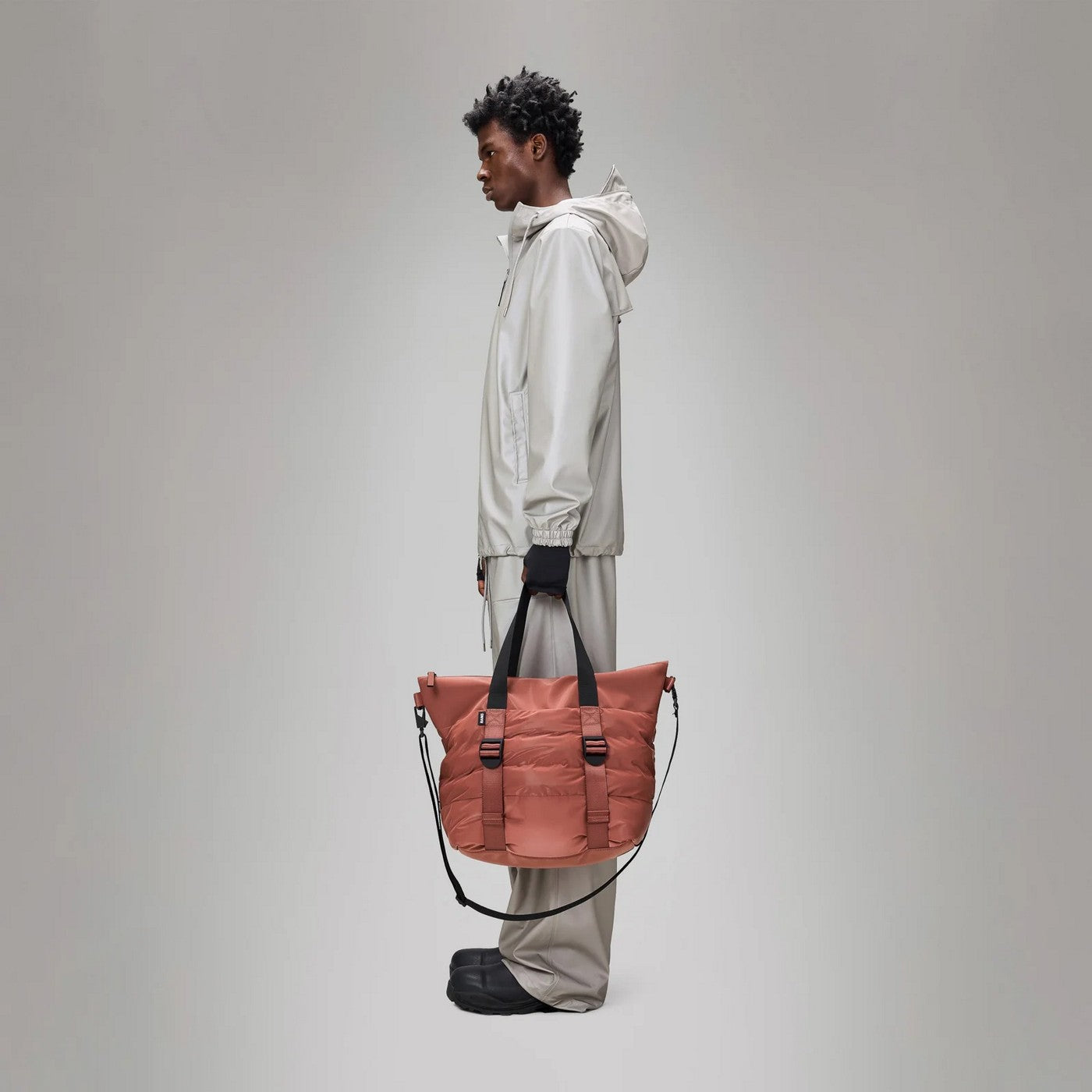 Bolso Puffer Mix Tote Mini W3 Honor - Unisex