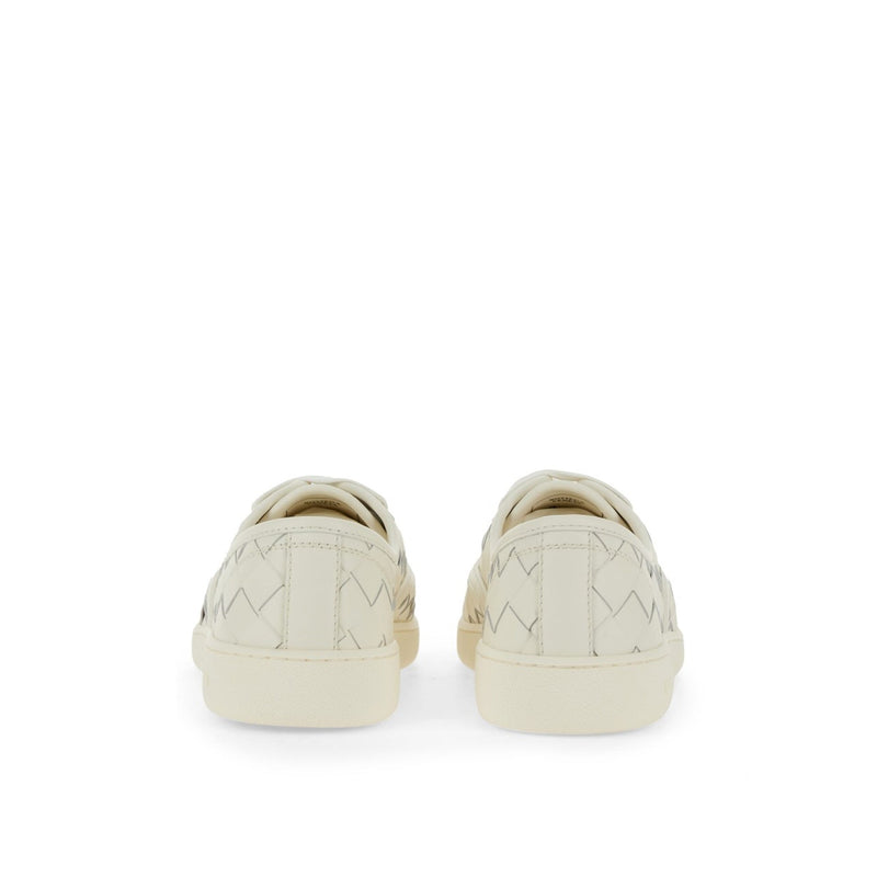 Sneakers - Bottega Veneta Intrecciato Leather - White