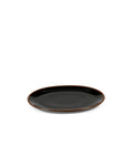 Out Of Lines - Lot De 2 Assiettes - L - Grès - Noir Brun