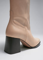 Chaussures Pixie Hs Bottines À Talons - Beige