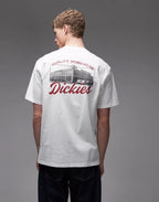 Dickies Wellsville Backprint T-Shirt In White - White