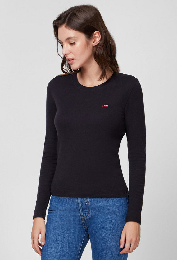 Levi'S Long Sleeve Baby Tee (69555)