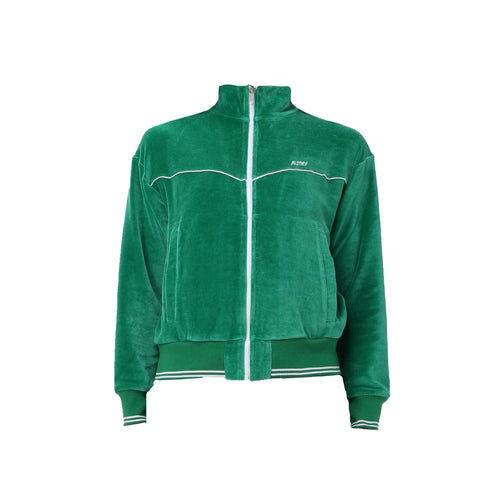 Sweatshirt Zipped - Green - Femme