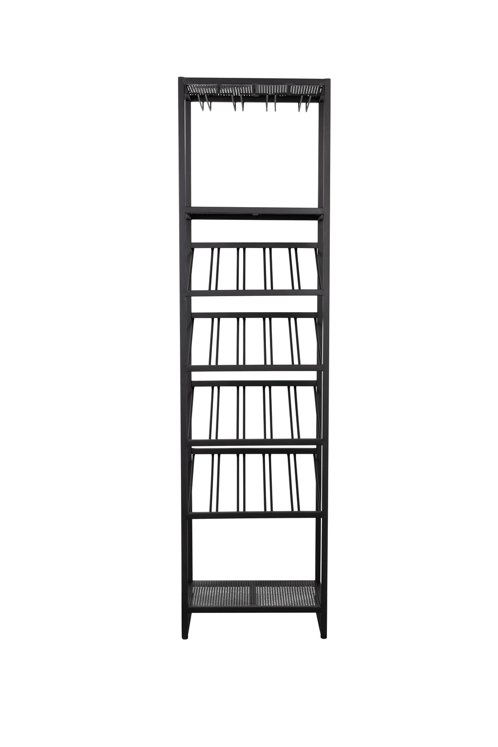 Cantor Shelf S - Wine Cabinet - Iron - Black