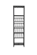 Cantor Shelf S - Wine Cabinet - Iron - Black