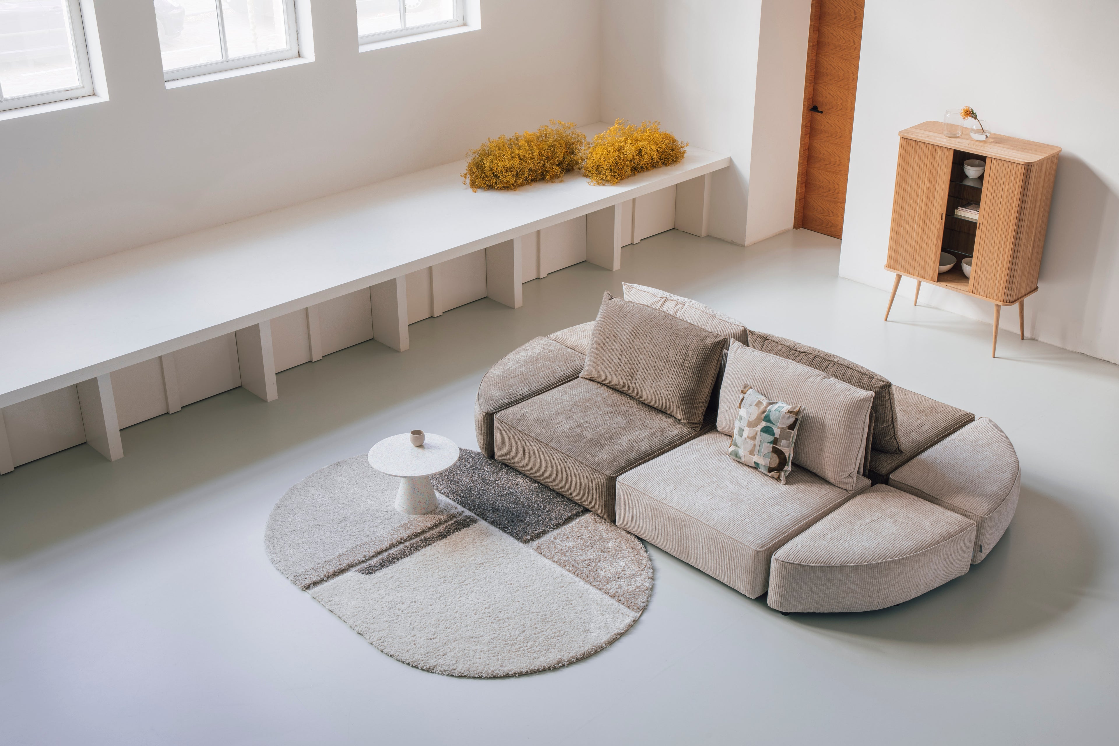 Zest - Rug - Wool - Brown/Grey