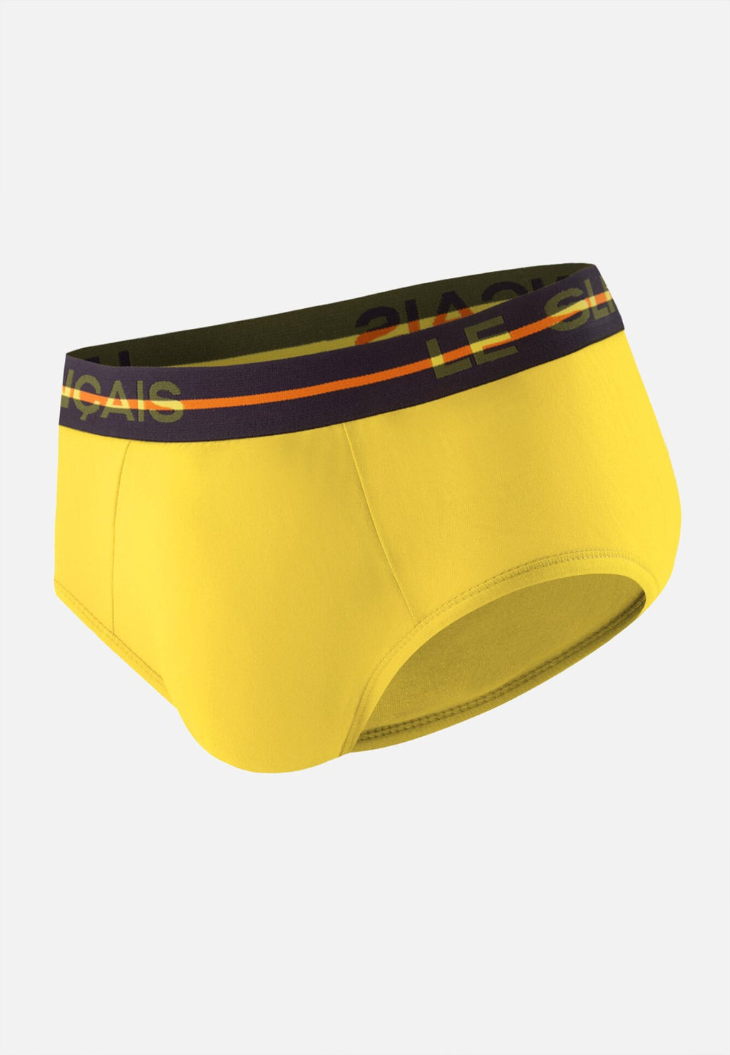 Slip Intrépide En Coton - Jaune Citron