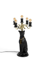 Proudly Crowned Panther - Lampadaire - Résine - Noir