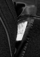Jacket St Jodie Wool Biker Jkt - Black - Women