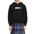 Sweatshirt Off-White Hooded Logo - Black - Homme