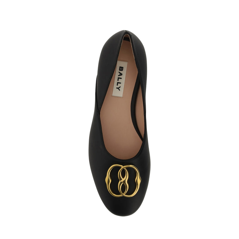 Ballerines - Bally Leather - Black