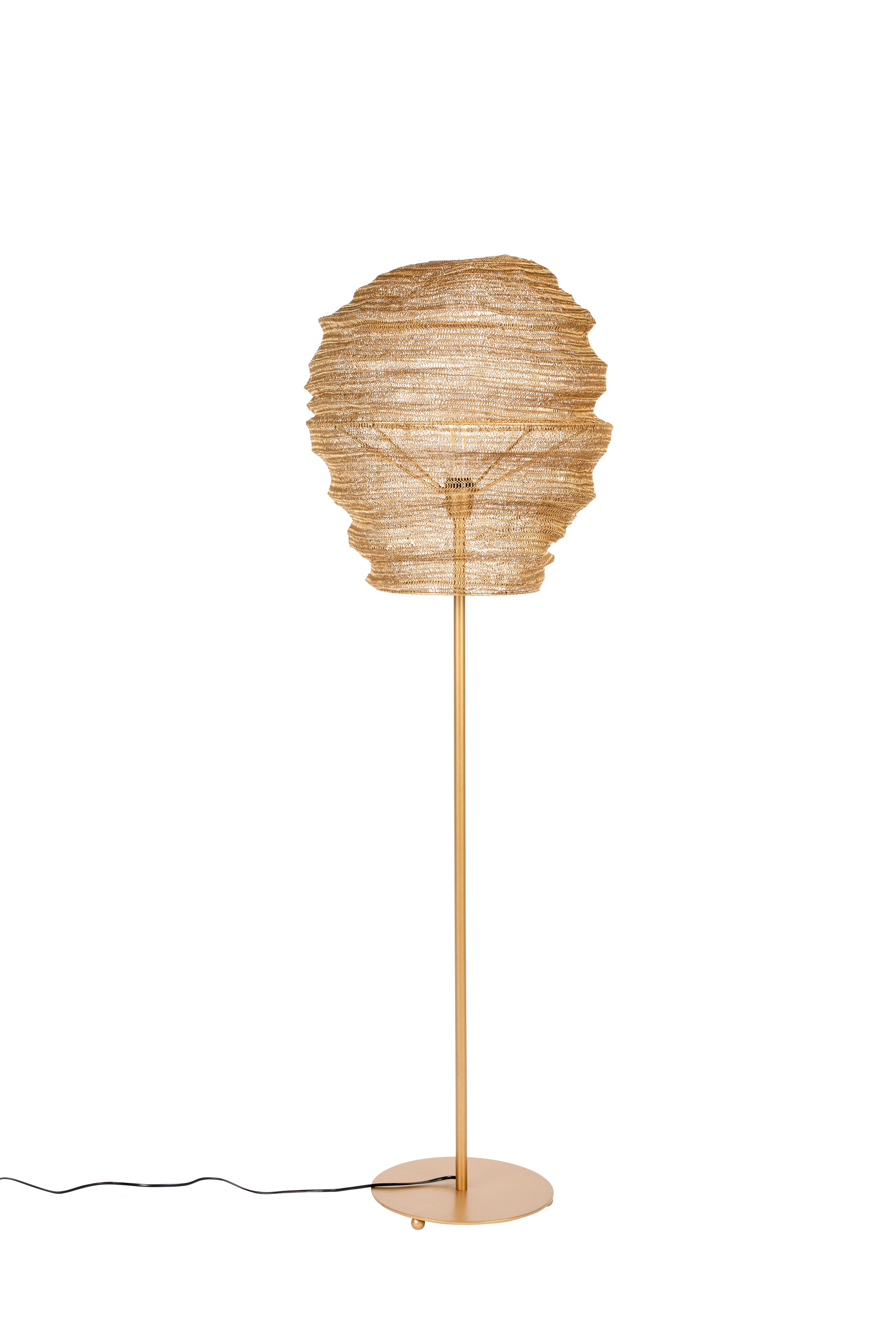 Lena - Lampadaire - Fer - Laiton/Doré