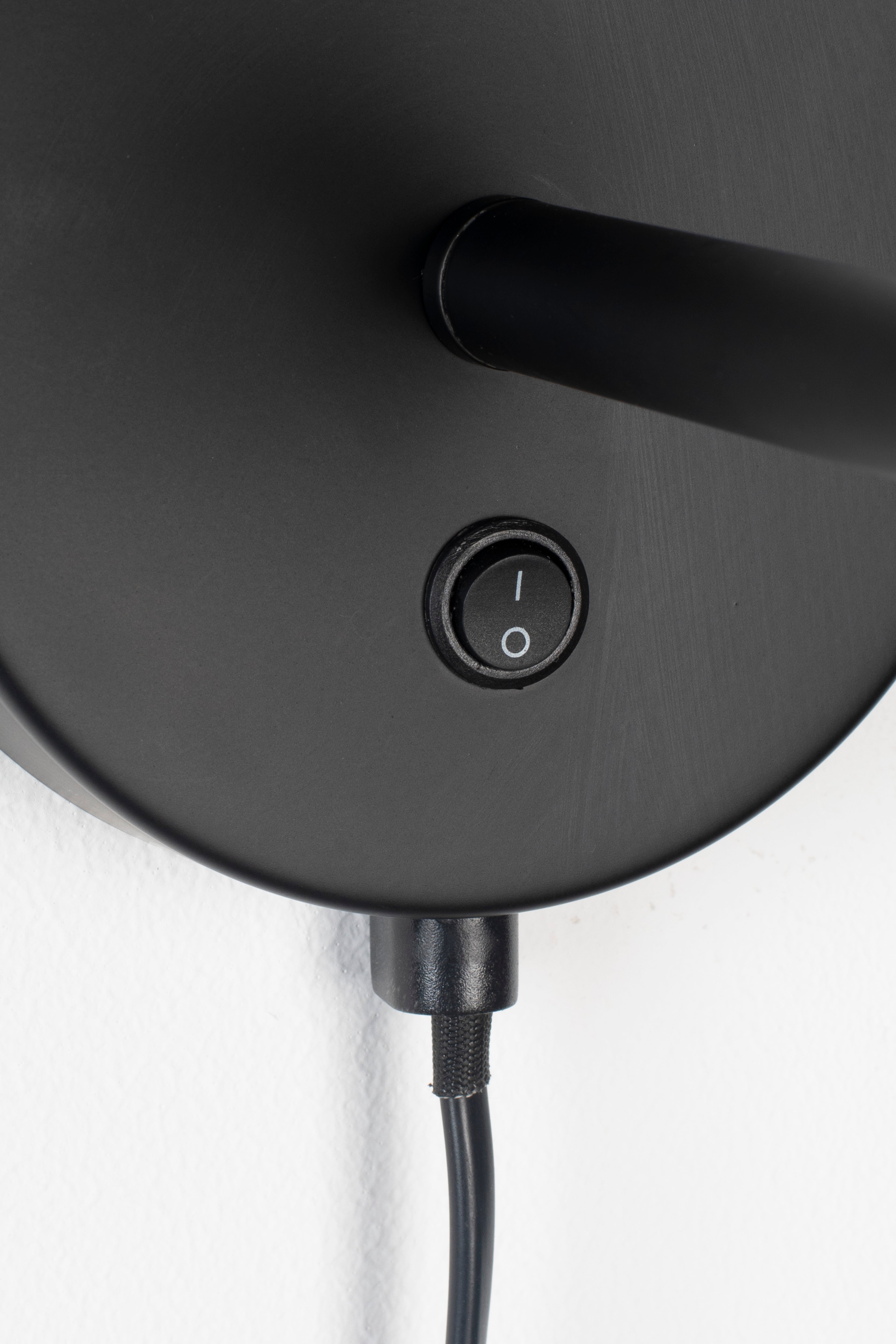 Hajo - Applique Murale - Fer - Noir