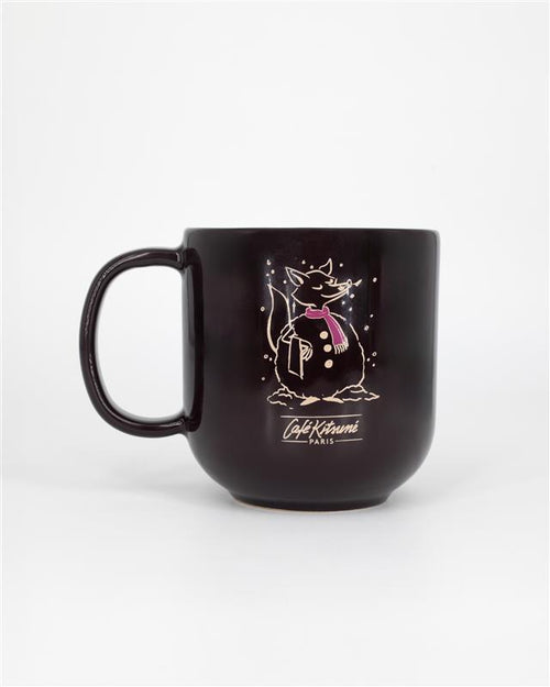 Barista Fox Snowman Mug