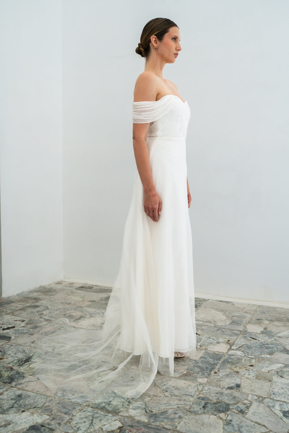 Robe De Mariée Diamant - Blanc Soie