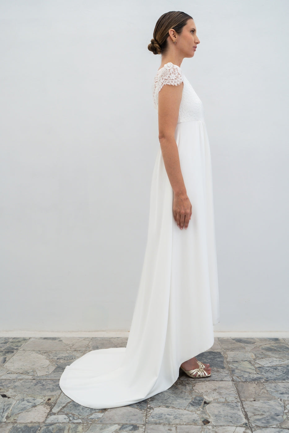 Abito Da Sposa Paloma - Bianco Seta