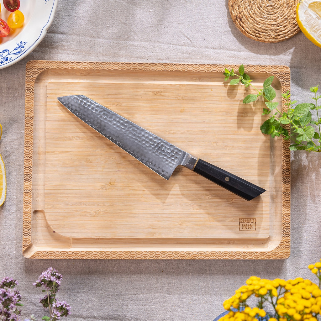 Collection Bunka San-Mai - Set Complet Nomade 6 Pièces : 4 Couteaux + 2 Accessoires
