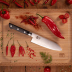 Hashi Classic Collection - 4 Piece Deluxe Basic Set: 2 Knives + 2 Accessories