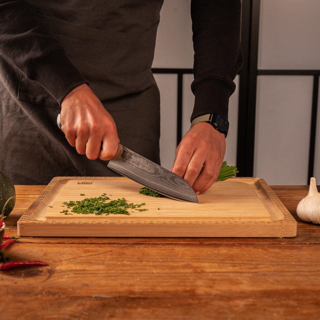 Collection Hashi Damas - Couteau Santoku - 18Cm