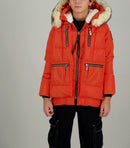 Doudoune 3 Vallées Kids - Orange - Enfant Fille