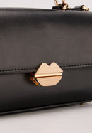 Petit Sac With A Kiss - Noir