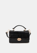 Petit Sac With A Kiss -  Noir