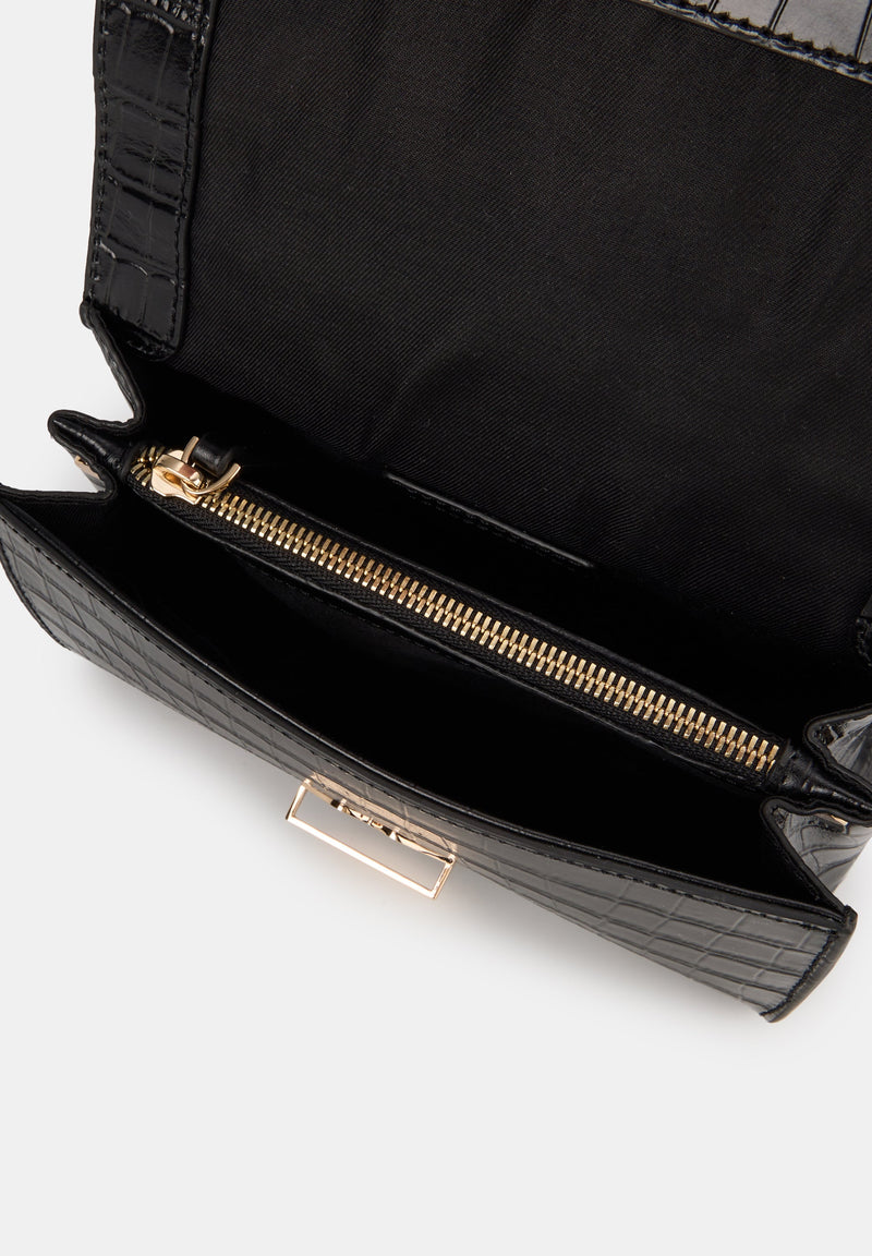 Petit Sac With A Kiss -  Noir