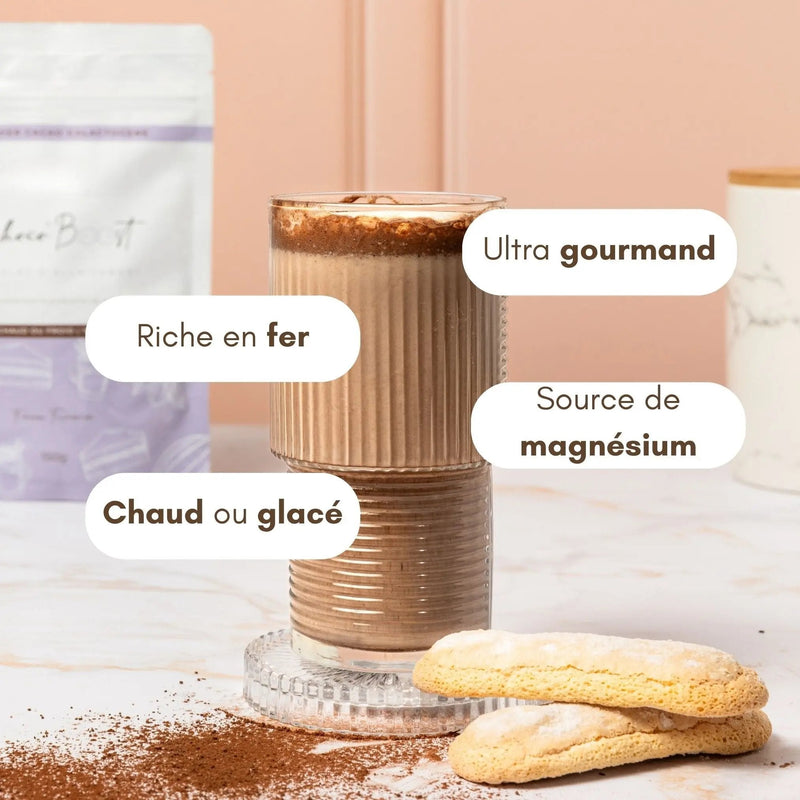 Chocoboost Tiramisu bio - Allaitement NEA MAMA