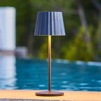 Abby - Lampe De Table Sans Fil - Acier - Noir