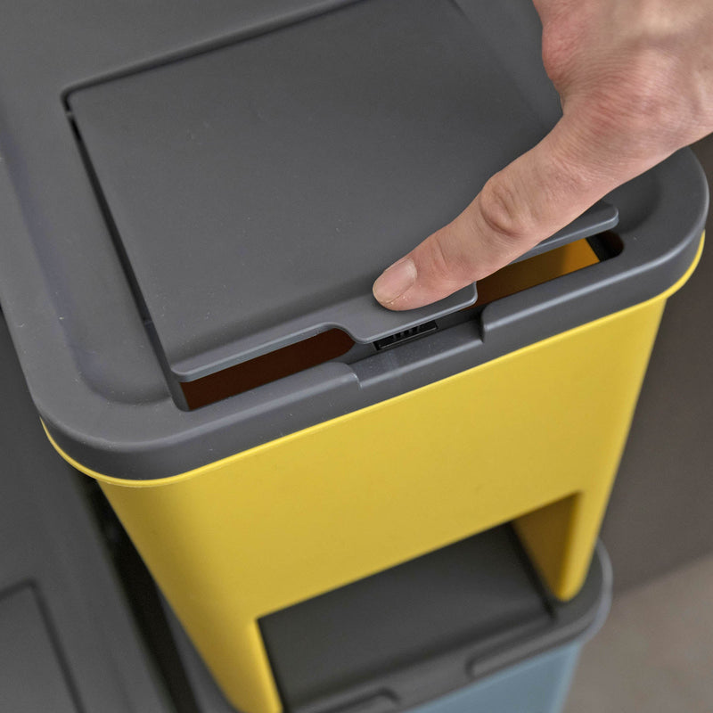 Poubelles - Tri Sélectif Bergen Vert Jaune - Bleu