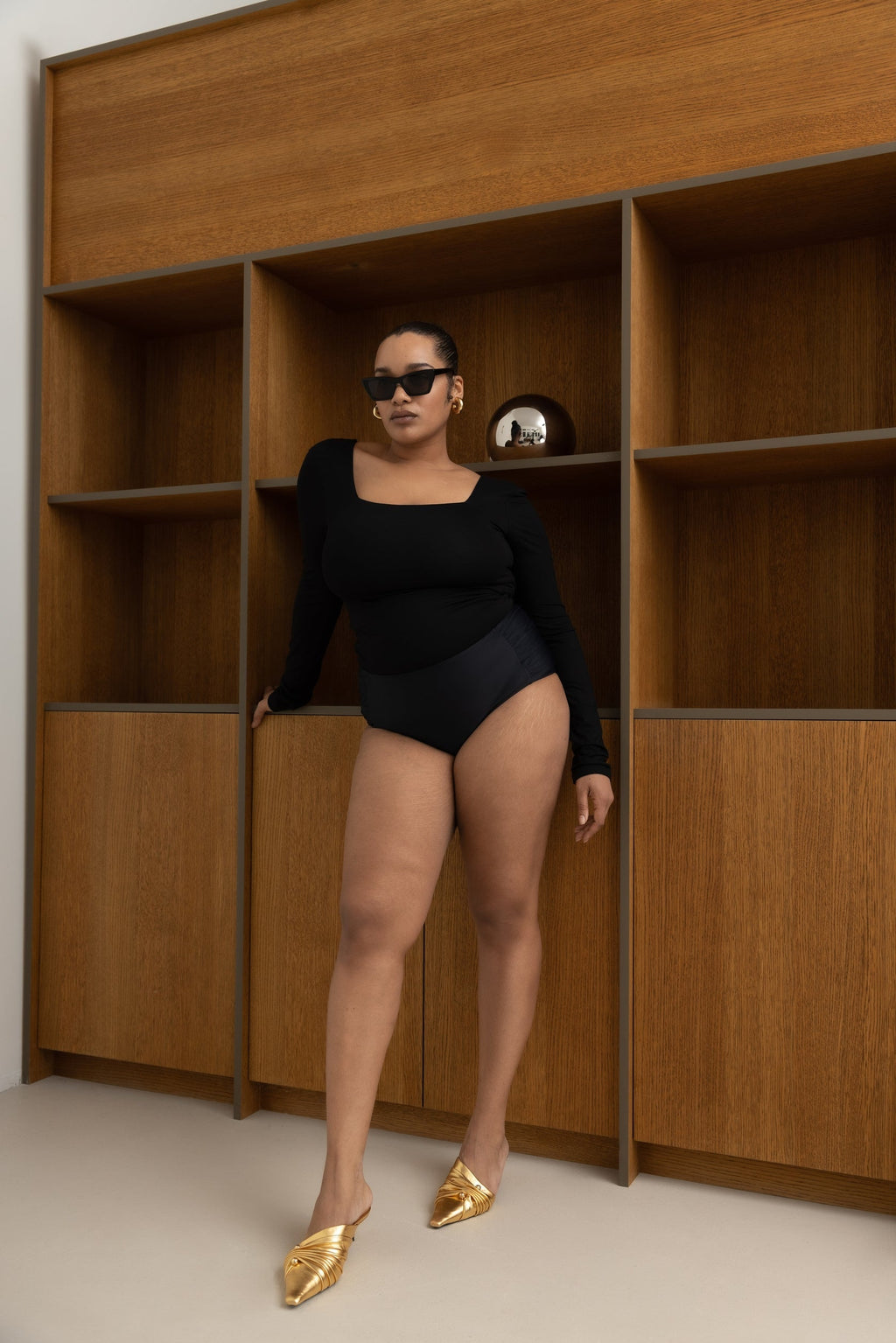 Mali Top - Warm Sand / Black