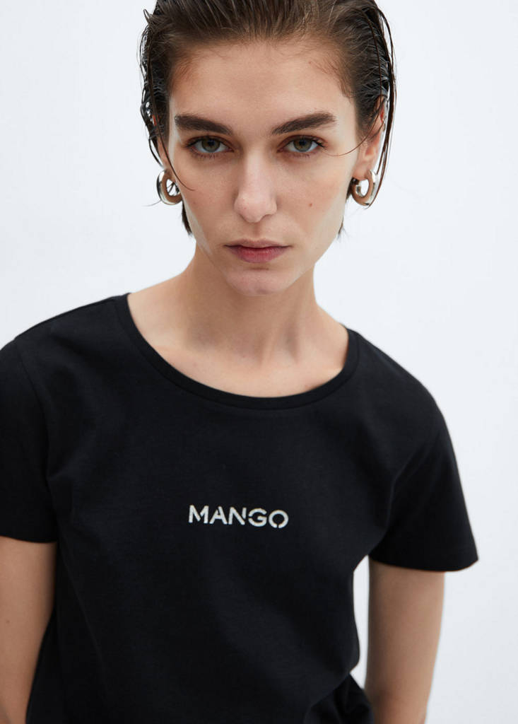T-Shirt Logo En Coton