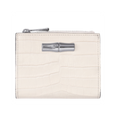 Compact Wallet - Reed Croco - Powder