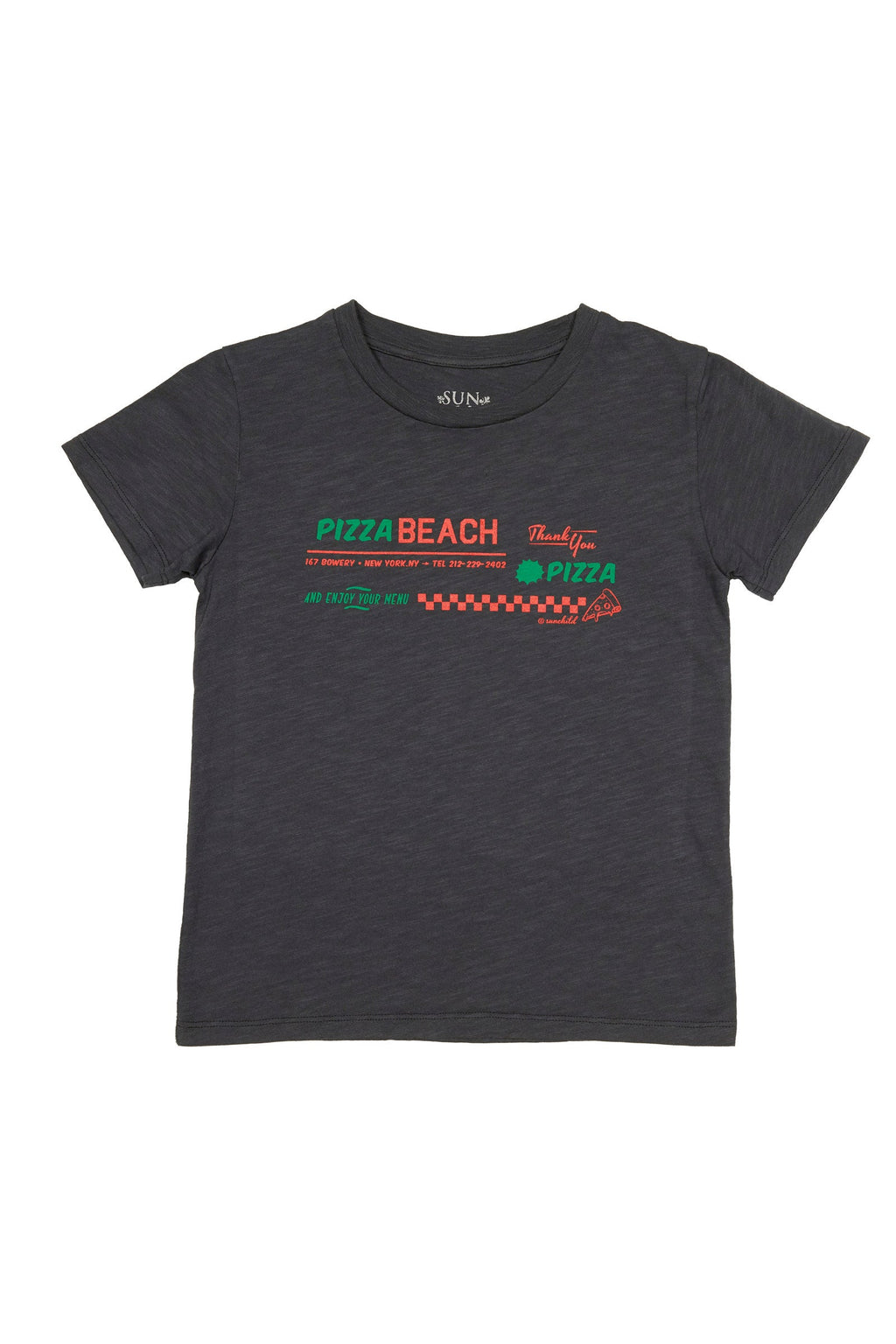 T shirt enfant - Pizza beach
