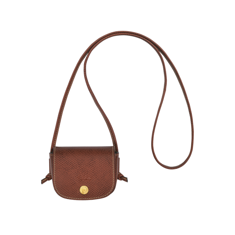 Coin Purse With Cord - Epure - Brown