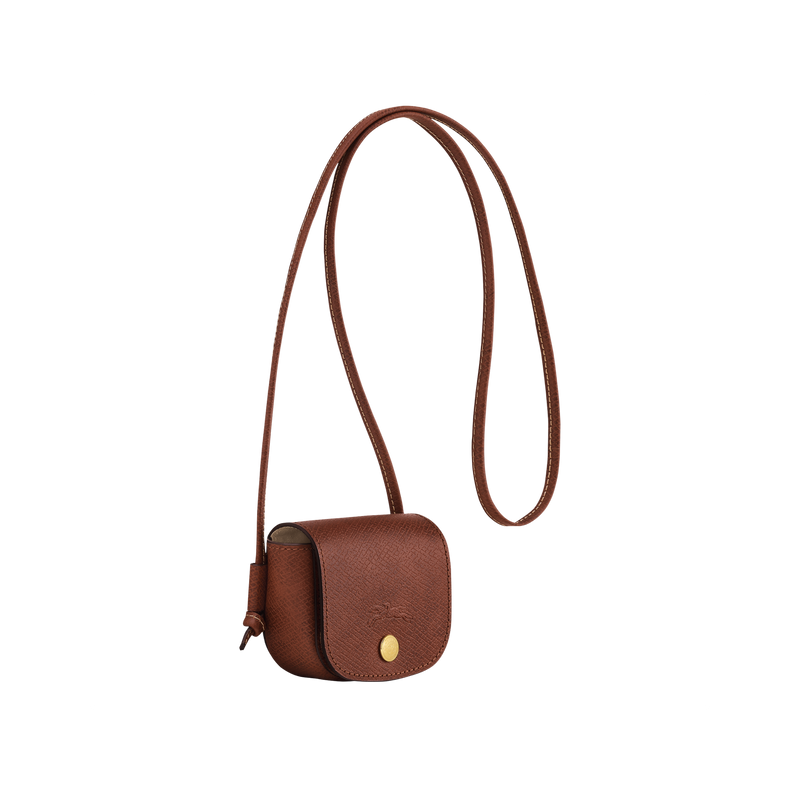 Coin Purse With Cord - Epure - Brown