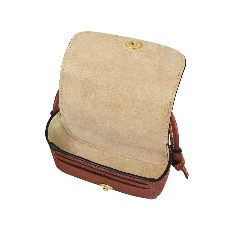 Coin Purse With Cord - Epure - Brown