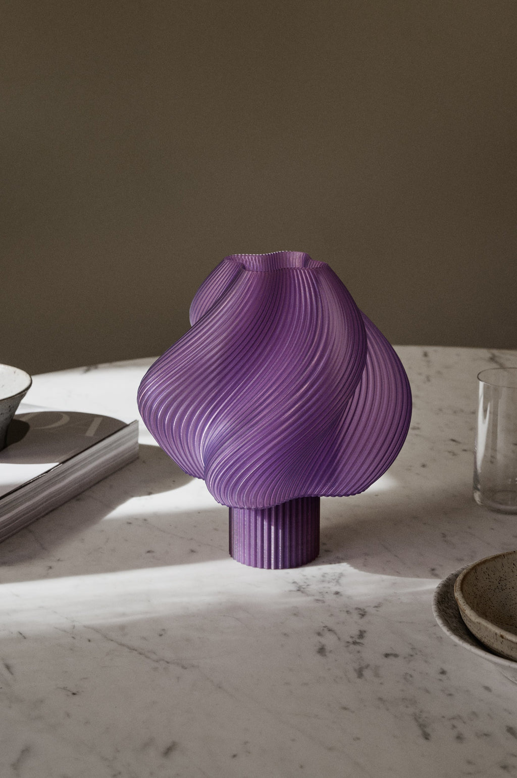 Bordslampa Soft Serve - Portable - Lavender Sorbet