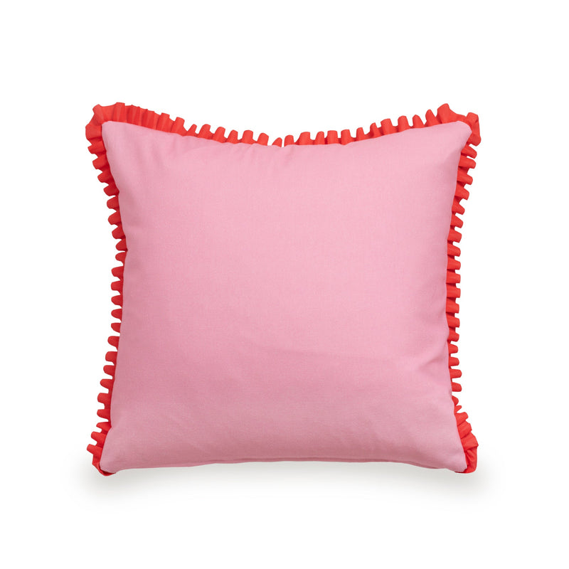 Housse De Coussin Décoratif Happy Stripes - Multicolore