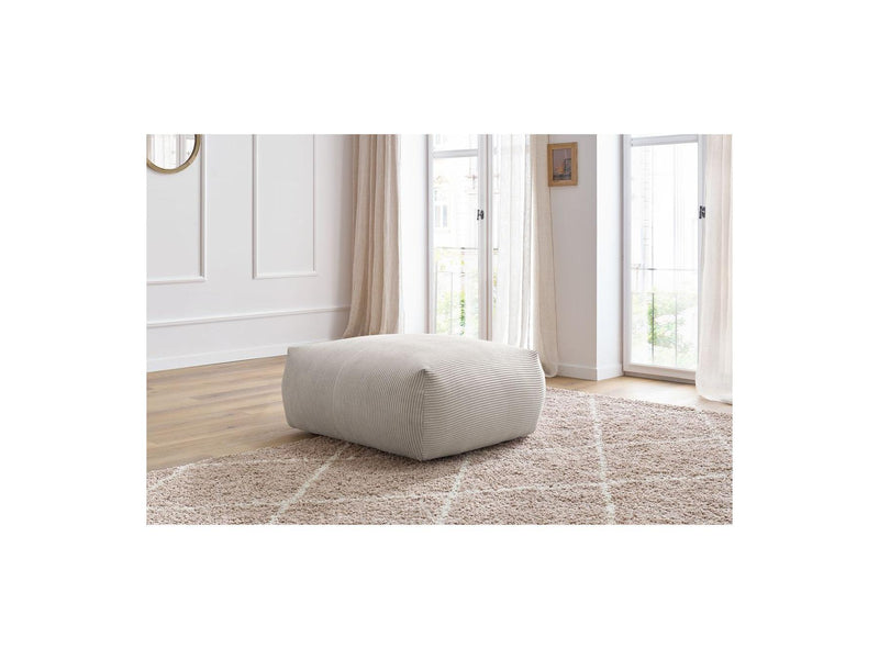 Voltaire - Square Pouf - Corduroy