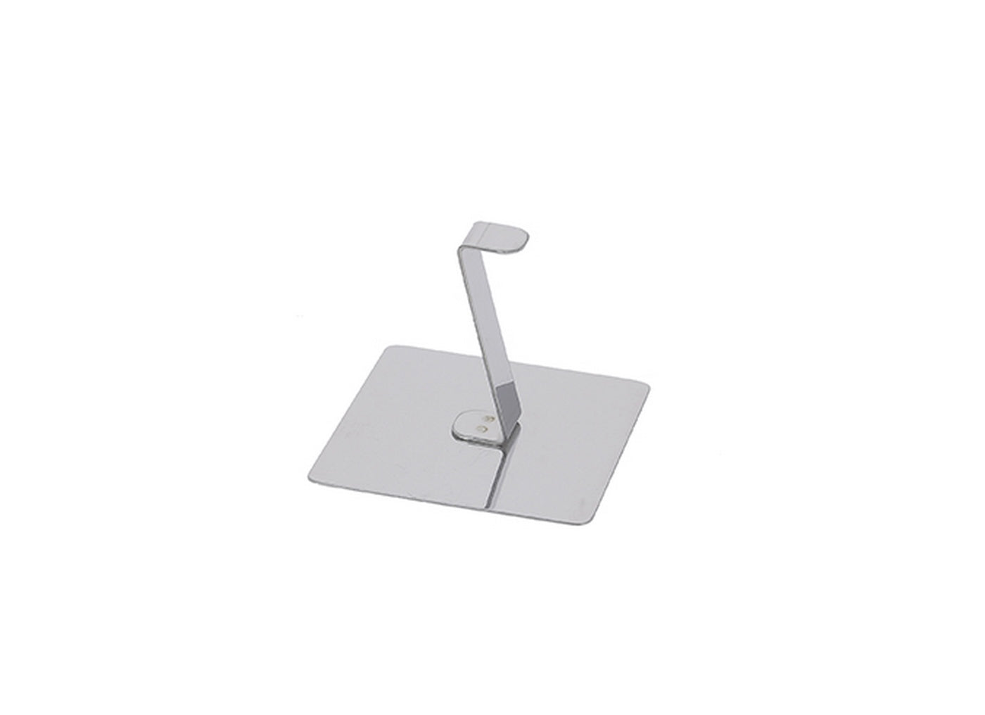 Stainless Steel Square Tamper Smoother - L. 8 cm