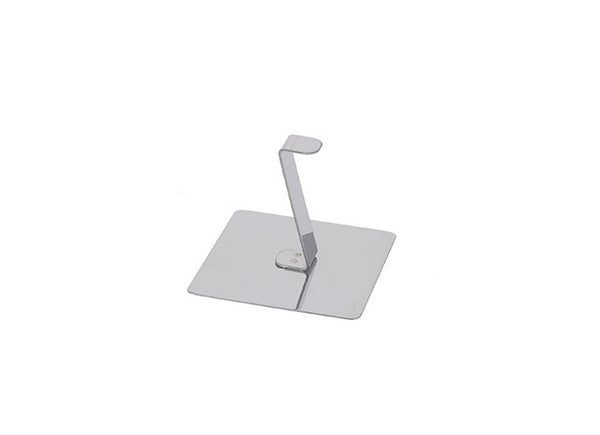 Poussoir Lisseur Inox Pour Carré - L. 8 Cm