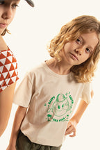 Tshirt enfant - Craie- Happyearth
