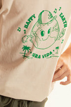 Tshirt enfant - Craie- Happyearth
