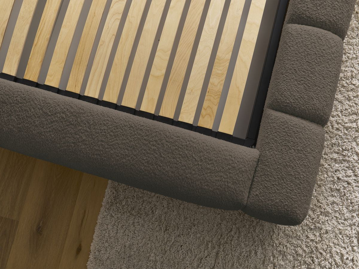 Denali - Lit Coffre - Tissu Bouclette
